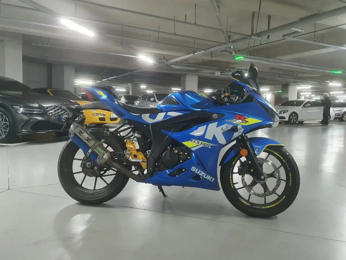 스즈키 gsxr125 RCB백스텝